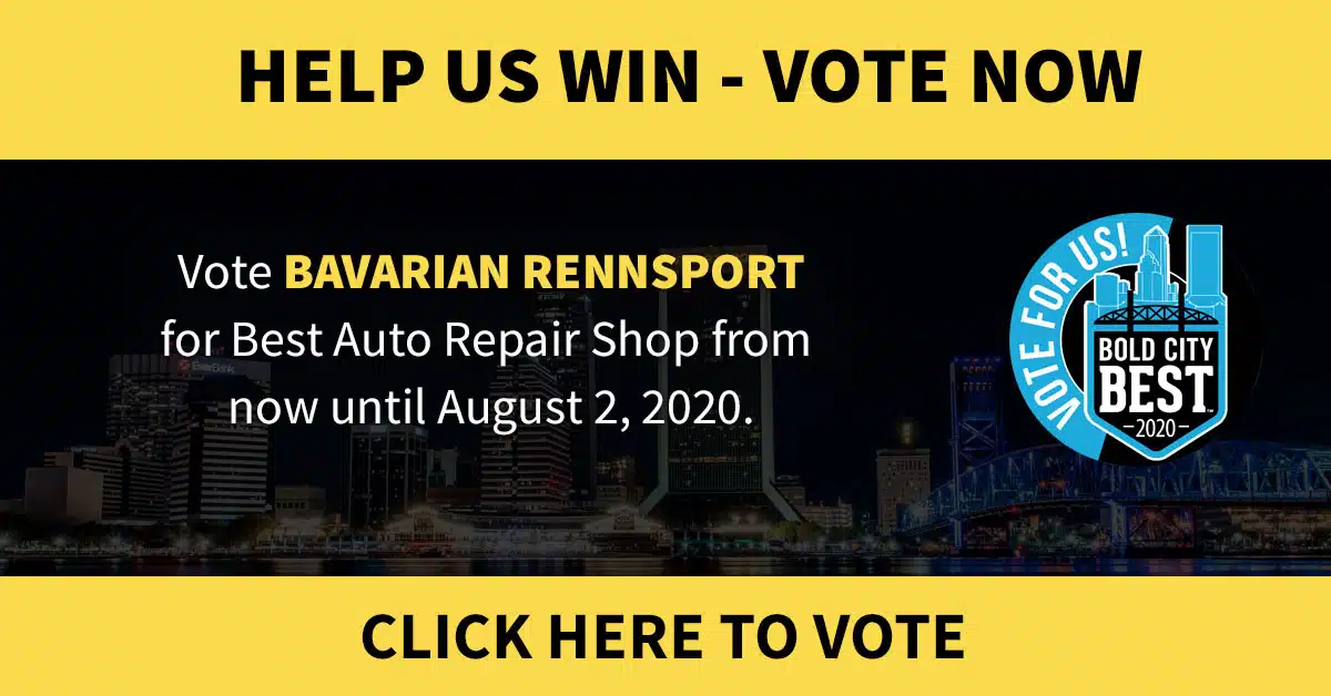 Vote Us Bold City Best Auto Repair Shop Bavarian Rennsport