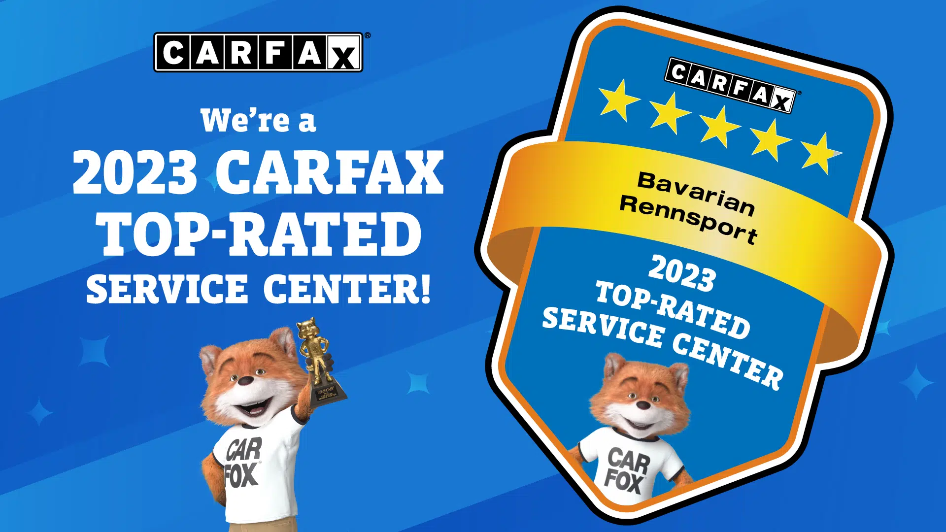 Bavarian Rennsport Named CARFAX Top-Rated Service Center