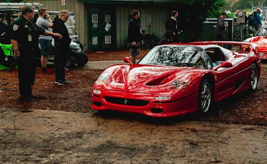 Ferrari F50 at care show in Jacksonville Florida
