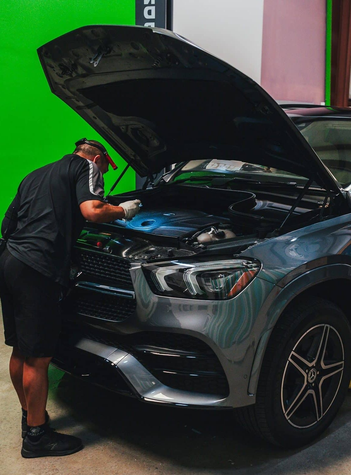 Mercedes Benz engine Service Jacksonville Florida at Bavarian rennsport